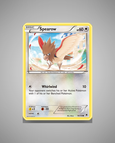 Collector’s Guide: Spearow (Phantom Forces #78)