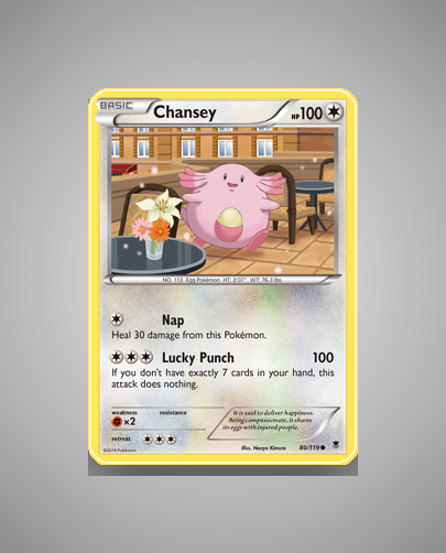Collector’s Guide: Chansey (Phantom Forces #80)