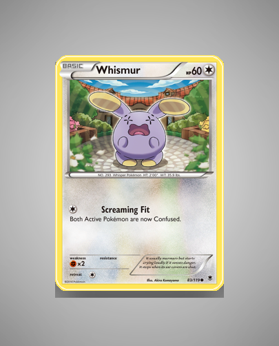Collector’s Guide: Whismur (Phantom Forces #83)