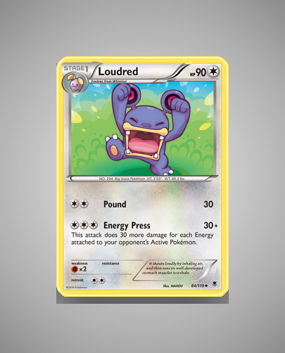 Collector’s Guide: Loudred (Phantom Forces #84)