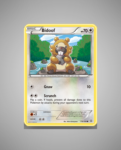 Collector’s Guide: Bidoof (Primal Clash #116)