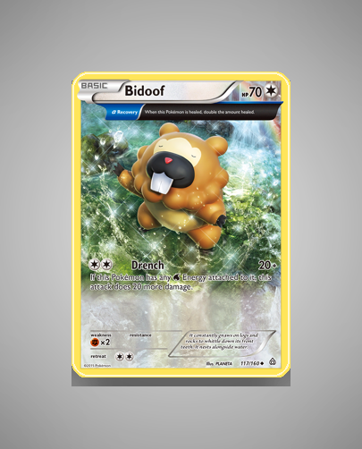 Collector’s Guide: Bidoof (Primal Clash #117)