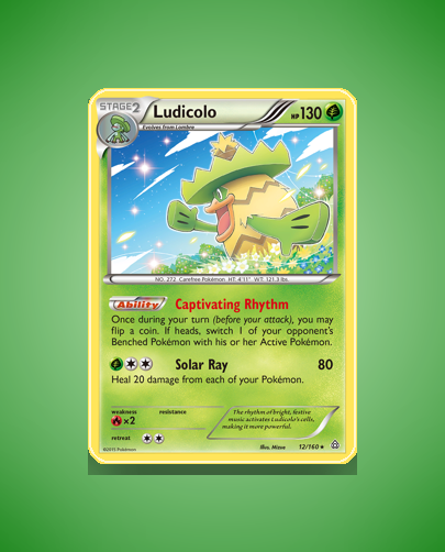 Collector’s Guide: Ludicolo (Primal Clash #12)