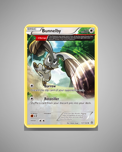 Collector’s Guide: Bunnelby (Primal Clash #121)
