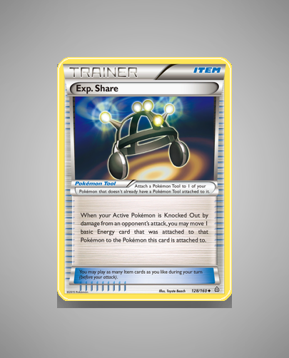 Collector’s Guide: Exp. Share (Primal Clash #128)