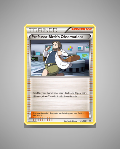 Collector’s Guide: Professor Birch’s Observations (Primal Clash #134)