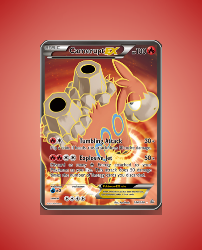 Collector’s Guide: Camerupt-EX (Primal Clash #146)