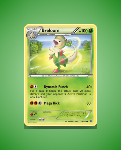 Collector’s Guide: Breloom (Primal Clash #16)