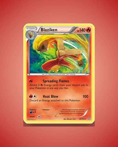 Collector’s Guide: Blaziken (Primal Clash #28)