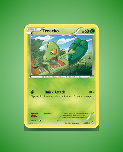 Collector’s Guide: Treecko (Primal Clash #6)