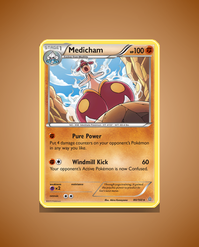 Collector’s Guide: Medicham (Primal Clash #80)