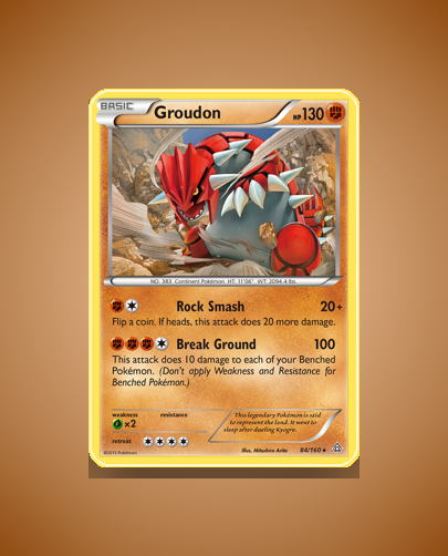 Collector’s Guide: Groudon (Primal Clash #84)