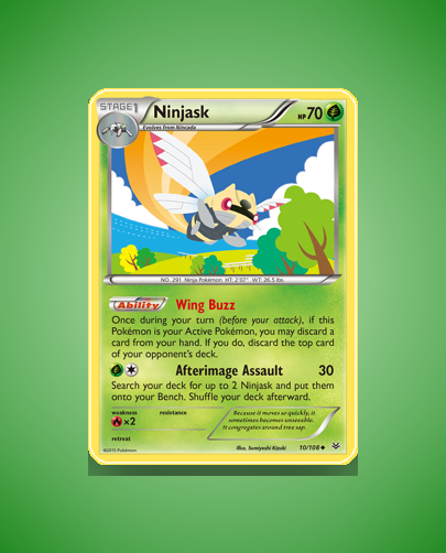 Collector’s Guide: Ninjask (Roaring Skies #10)