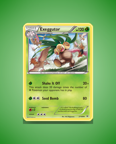 Collector’s Guide: Exeggutor (Roaring Skies #2)