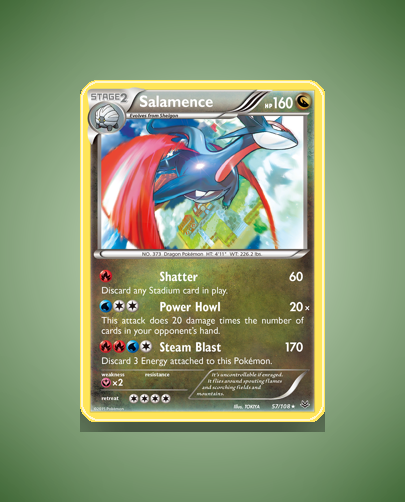 Collector’s Guide: Salamence (Roaring Skies #57)