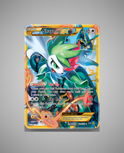 Collector’s Guide: Shaymin-EX (Roaring Skies #77a)
