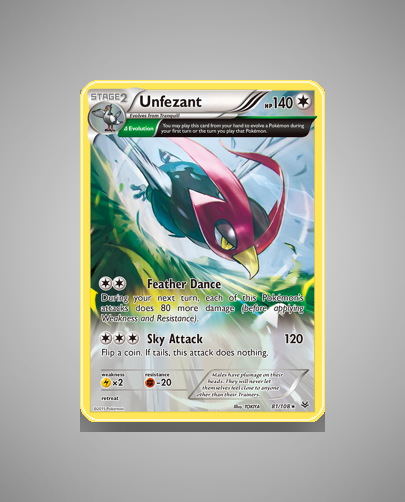 Collector’s Guide: Unfezant (Roaring Skies #81)