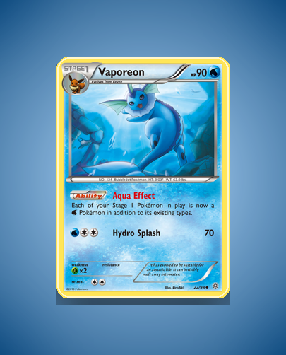Collector’s Guide: Vaporeon (Ancient Origins #22)