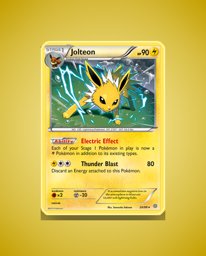 Collector’s Guide: Jolteon (Ancient Origins #26)
