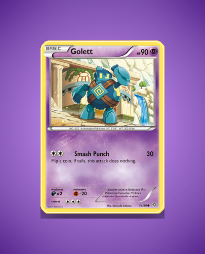 Collector’s Guide: Golett (Ancient Origins #34)