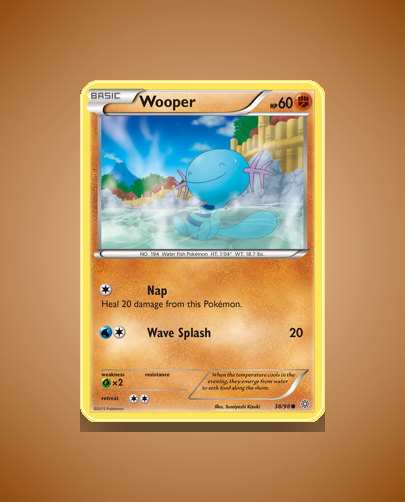 Collector’s Guide: Wooper (Ancient Origins #38)