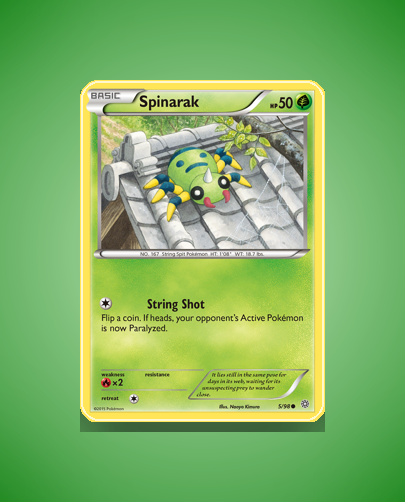 Collector’s Guide: Spinarak (Ancient Origins #5)