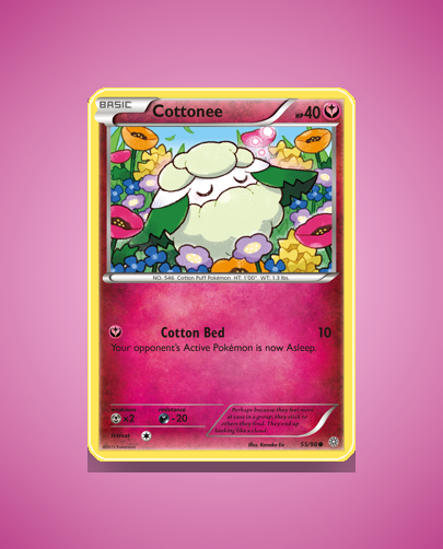 Collector’s Guide: Cottonee (Ancient Origins #55)