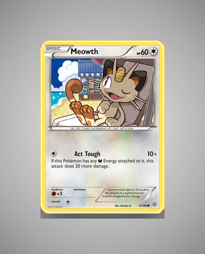 Collector’s Guide: Meowth (Ancient Origins #61)