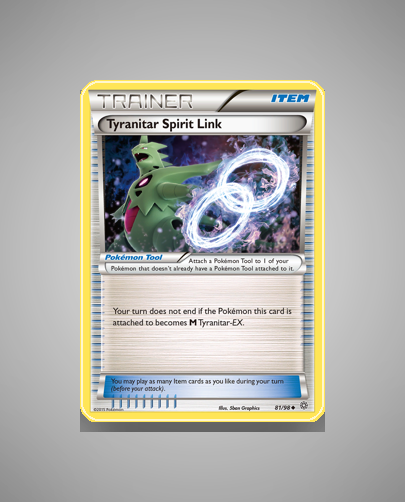 Collector’s Guide: Tyranitar Spirit Link (Ancient Origins #81)