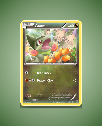 Collector’s Guide: Axew (BREAKthrough #108)