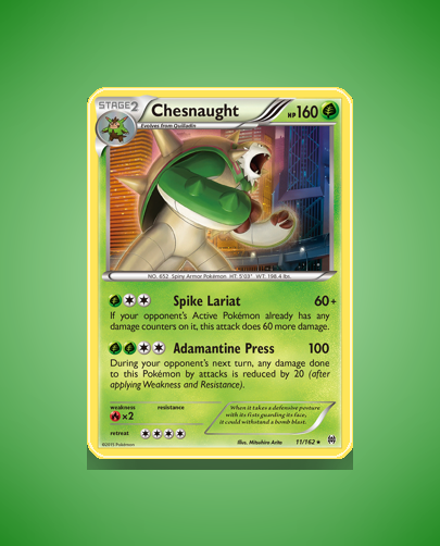 Collector’s Guide: Chesnaught (BREAKthrough #11)
