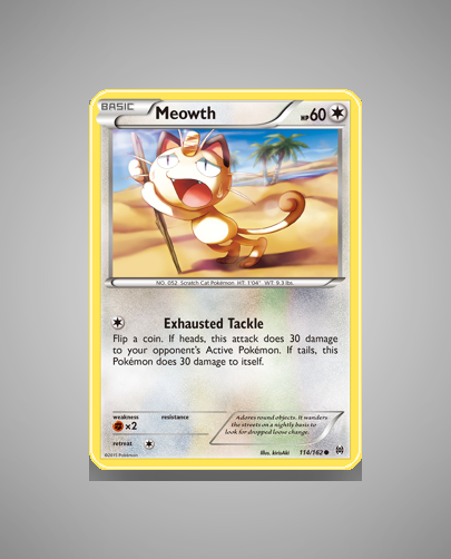 Collector’s Guide: Meowth (BREAKthrough #114)