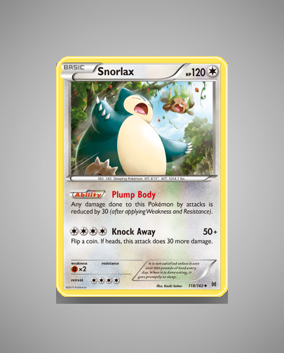 Collector’s Guide: Snorlax (BREAKthrough #118)