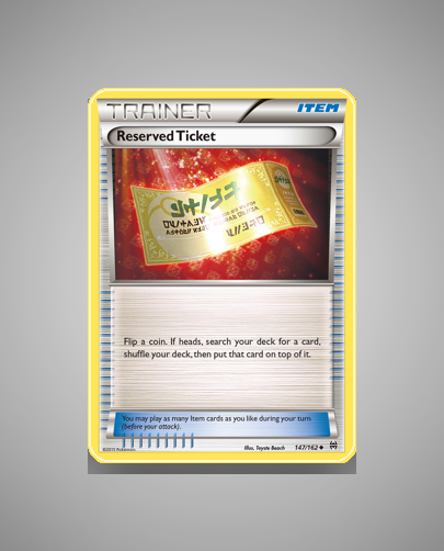 Collector’s Guide: Reserved Ticket (BREAKthrough #147)