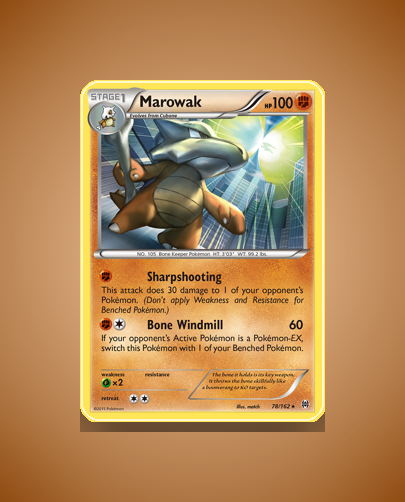 Collector’s Guide: Marowak (BREAKthrough #78)