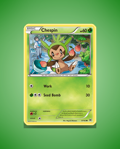 Collector’s Guide: Chespin (BREAKthrough #8)