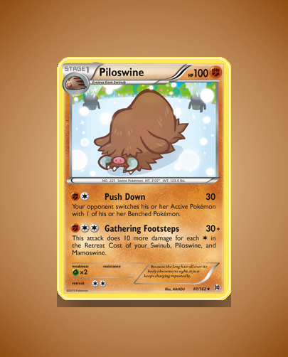 Collector’s Guide: Piloswine (BREAKthrough #81)