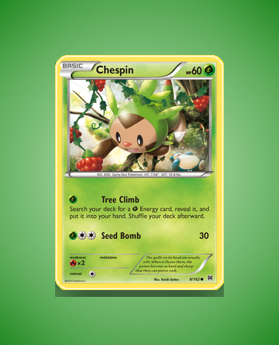 Collector’s Guide: Chespin (BREAKthrough #9)
