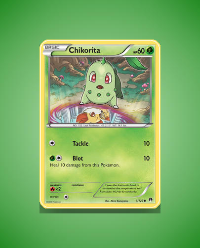 Collector’s Guide: Chikorita (BREAKpoint #1)