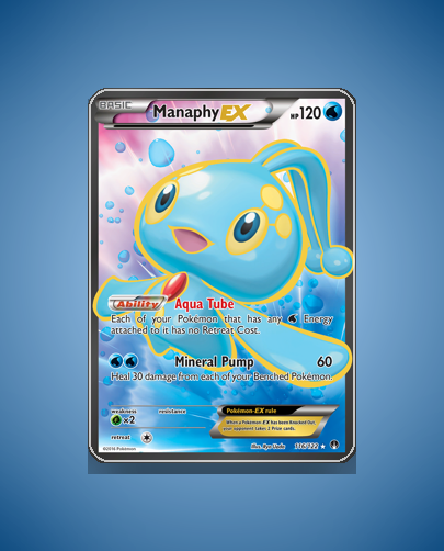 Collector’s Guide: Manaphy-EX (BREAKpoint #116)
