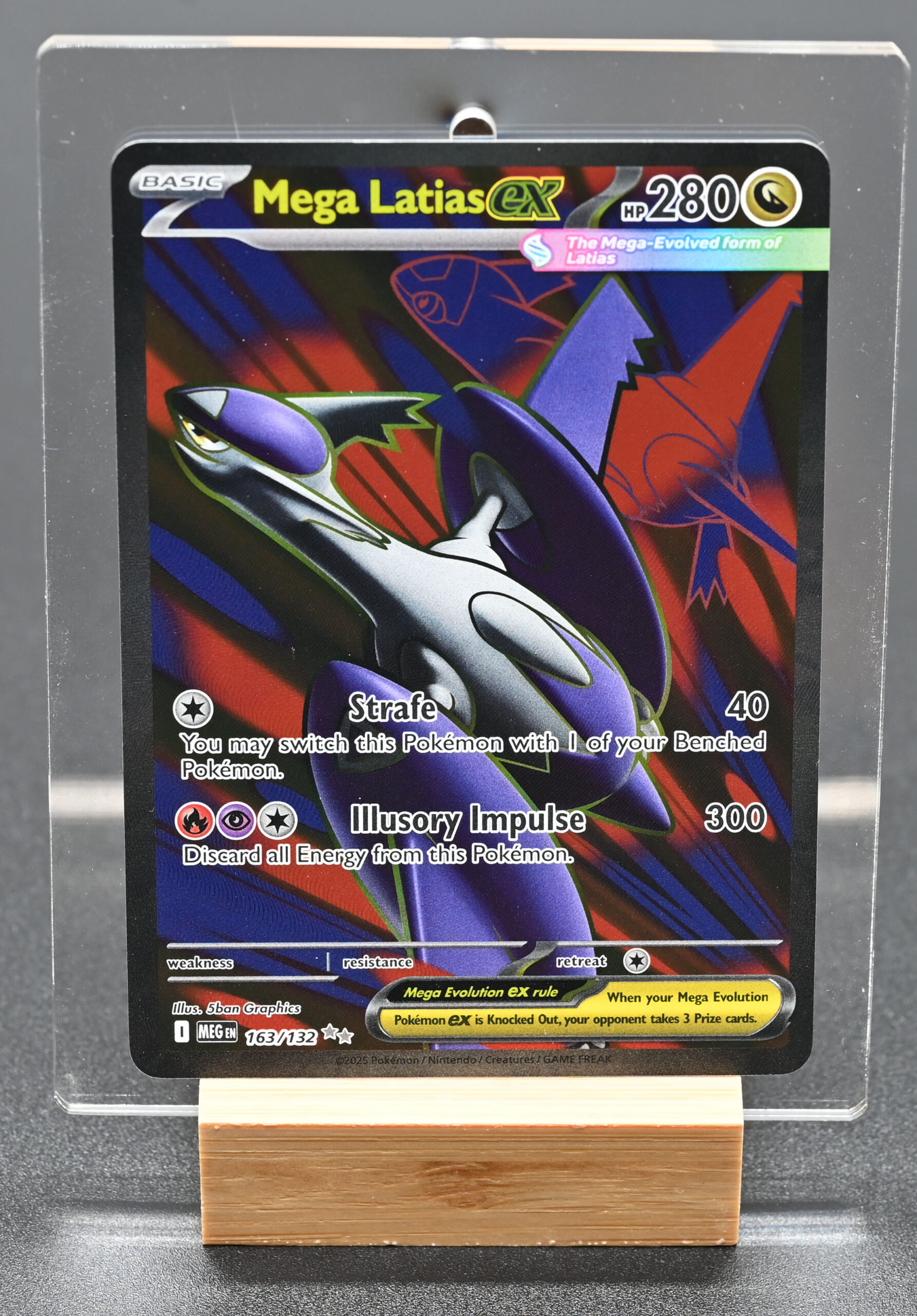 MEGA LATIAS EX 163/132 – ULTRA RARE – MEGA EVOLUTIONS – POKEMON